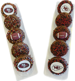 Super Bowl -Themed Chocolate Covered Oreos Gift Box