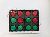 Christmas Ornament Chocolate Covered Oreos