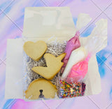 Peace, Love, and Unicorns Make Your Own Cookies Kits - nut free
