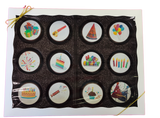 Birthday Icon Chocolate Covered Oreos