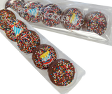 "Happy Birthday" Chocolate Covered Oreos