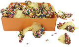 Passover Potato Chips with Chocolate and Sprinkles