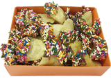 Passover Potato Chips with Chocolate and Sprinkles
