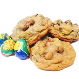 Cadbury Creme Egg Filled Chocolate Chip Cookies