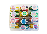 Easter Egg Rainbow Cookie Sandwiches
