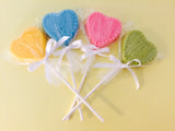 Valentine's Day Conversation Heart Chocolate Lollipops