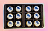Mini Chocolate Covered Oreos 12 Pack with Logo