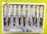 Chocolate Mummy Pretzels