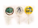 Custom Logo Chocolate Lollipops