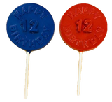 Custom Birthday Chocolate Lollipops