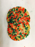 Christmas Sugar Cookies With Sprinkles