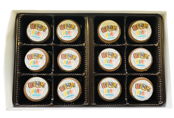 Unicorn Mini Chocolate Covered Oreos 12 Pack 