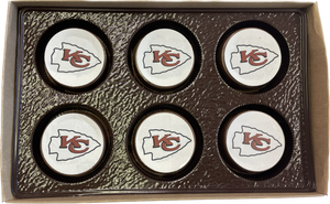 Super Bowl Chocolate Covered Oreos Gift Box