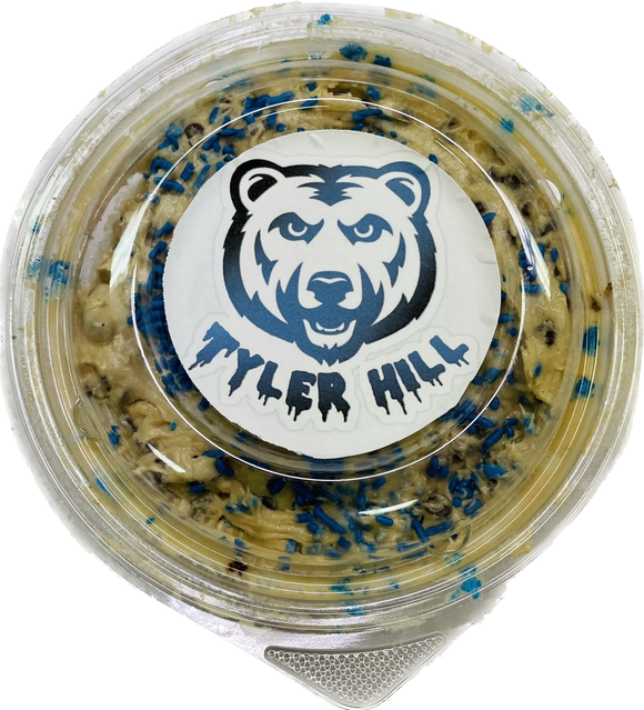 Edible Cookie Dough with Camp Logo