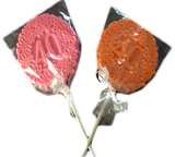 40th Birthday Chocolate Lollipops