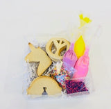 Peace, Love, and Unicorns Make Your Own Cookies Kits