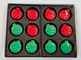 Christmas Ornament Chocolate Covered Oreos