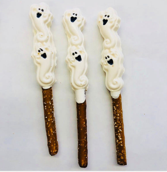 Ghost Pretzels