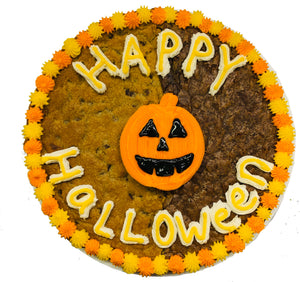 Halloween Brookie Cookie Cake