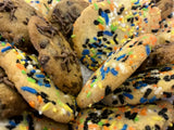 Chocolate Chip Cookies with Halloween Sprinkles