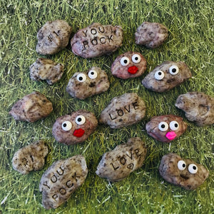 Valentines Day "Rocks" Gift - Fudge