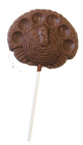Big Turkey Chocolate Lollipops