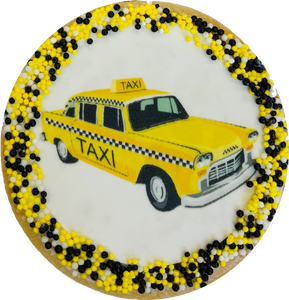 Taxi Cab Sugar Cookies