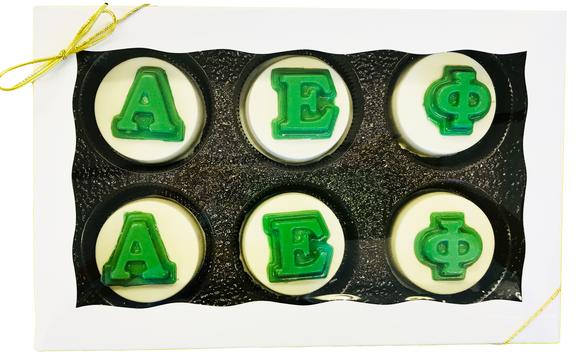 Sorority/Fraternity Letters Chocolate Covered Oreos
