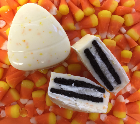 Candy Corn Flavor Chocolate Covered Oreos Gift Box
