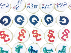 Customized College Logo Sugar Cookies