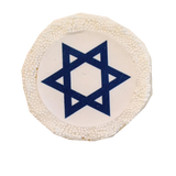 Star of David Sugar Cookies with Nonpareils 