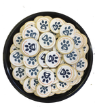 Custom Logo/Image Cookies - Round Platter