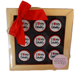 "I Love My Daddy" Mini Chocolate Covered Oreos Gift Box