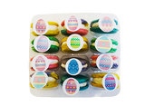 Easter Egg Rainbow Cookie Sandwiches 