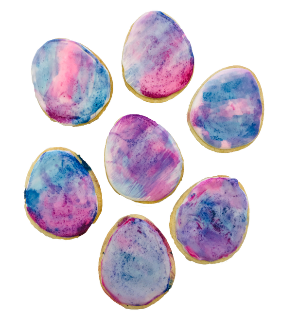  Watercolor Easter Cookies