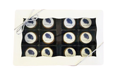 Mini Chocolate Covered Oreos 12 Pack with Logo