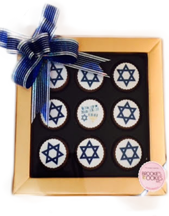  Mini Chocolate Covered Oreo Hanukkah Gift Box 