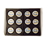 Chocolate Covered Oreos Gift Box with Logo 12 pack