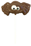 Chocolate Spider Lollipops