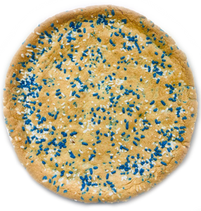 Sugar cookie with Rainbow or custom spirnkles