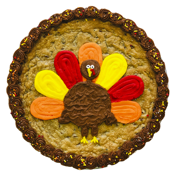 Thanksgiving Cookie Cake