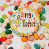 "Happy Easter" Sugar Cookies With Sprinkles