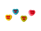 Chocolate Covered Oreo Conversation Hearts 4 Pack