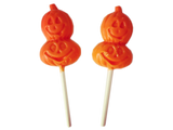 Chocolate Jack - O - Lantern Lollipops