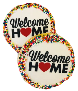  Welcome Home Sugar Cookies with Nonpareils